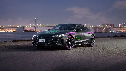 عکس Audi RS e-tron GT با کیفیت 8K برای والپیپر