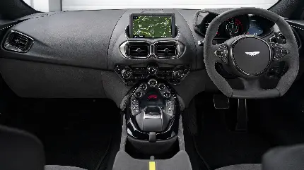 چاپ پوستر تصویر داخلی زیبای استون مارتین ونتیج F1 Edition 2021 با کیفیت 5k