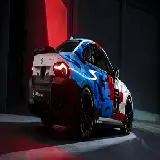 چاپ قاب موبایل و گوشی والپیپر دسکتاپ خودروی مسابقه‌ای BMW M2