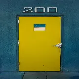 چاپ قاب موبایل و گوشی عکس منحصر به فرد از درب ساختمان با شماره 200 با کیفیت اچ دی