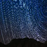 عکس تایم لپس ستارگان در شب با کیفیت بالا
