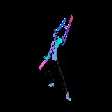 چاپ قاب موبایل و گوشی تصویر شخصیت دنچی از Chainsaw Man با هنر نئونی و پس زمینه تاریک AMOLED