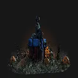 چاپ قاب موبایل و گوشی تصویر بازی PUBG با جعبه و کدو تنبل با کیفیت 4K