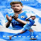 تصویر ورزشی Kevin De Bruyne مخصوص چاپ روی قاب موبایل با کیفیت بالا