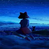 والپیپر انیمه Kikis Delivery Service با کیفیت فول اچ دی