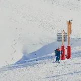تصویر اسکی باز با کیفیت بالا برای دانلود رایگان