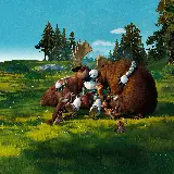پوستر انیمیشن ربات وحشی با کیفیت 5K برای دانلود رایگان