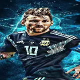 تصویر زمینه ورزشی Lionel Messi با کیفیت اچ دی برای موبایل