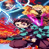 والپیپر انیمه Demon Slayer Kimetsu no Yaiba برای گوشی های جنرال لوکس با کیفیت Full HD