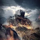چاپ قاب موبایل و گوشی عکس صحنه نبرد تانک در بازی World of Tanks Blitz با کیفیت 4K