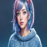 چاپ قاب موبایل و گوشی تصویر دختر بامزه آسیایی با کیفیت HD برای والپیپر