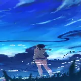 والپیپر انیمه Weathering With You با کیفیت اچ دی برای موبایل
