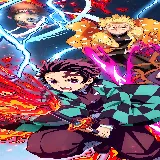 والپیپر انیمه Demon Slayer Kimetsu no Yaiba برای گوشی های جنرال لوکس با کیفیت بالا