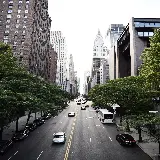 چاپ پوستر والپیپر معماری ساختمان شهری در نیویورک