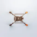 چاپ قاب موبایل و گوشی تصویر پهپاد DJI فانتوم روی سطح سفید با کیفیت بالا