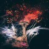 عکس آتش بازی با کیفیت بالا