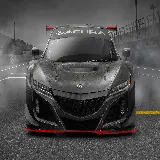 والپیپر ماشین مسابقه ای آکورا NSX GT3 Evo 2019 با کیفیت 4K