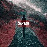 چاپ قاب موبایل و گوشی تصویر چتر برند Supreme با کیفیت بالا برای دانلود