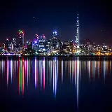 عکس شهر در شب با کیفیت فول اچ دی برای والپیپر