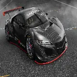عکس ماشین مسابقه ای آکورا NSX GT3 Evo 2019 با کیفیت 4K