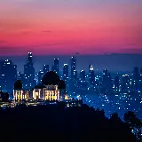 چاپ قاب موبایل و گوشی griffith-observatory-los-angeles-california-sunrise-pink-5998x4004-4721