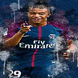 والپیپر ورزشی Kylian Mbappé برای گوشی های جنرال لوکس با کیفیت Full HD