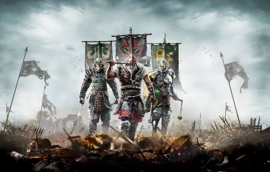 پوستر سه بعدی بازی for honor برای اتاق با قیمت مناسب