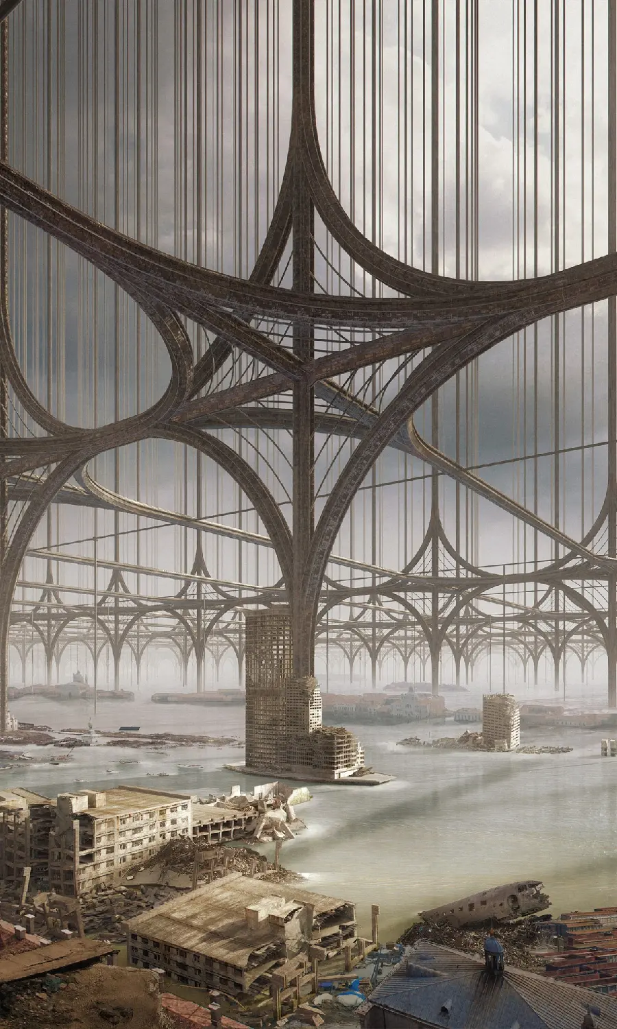 سفارش تابلو دیواری طرح Post Apocalyptic با کیفیت بالا