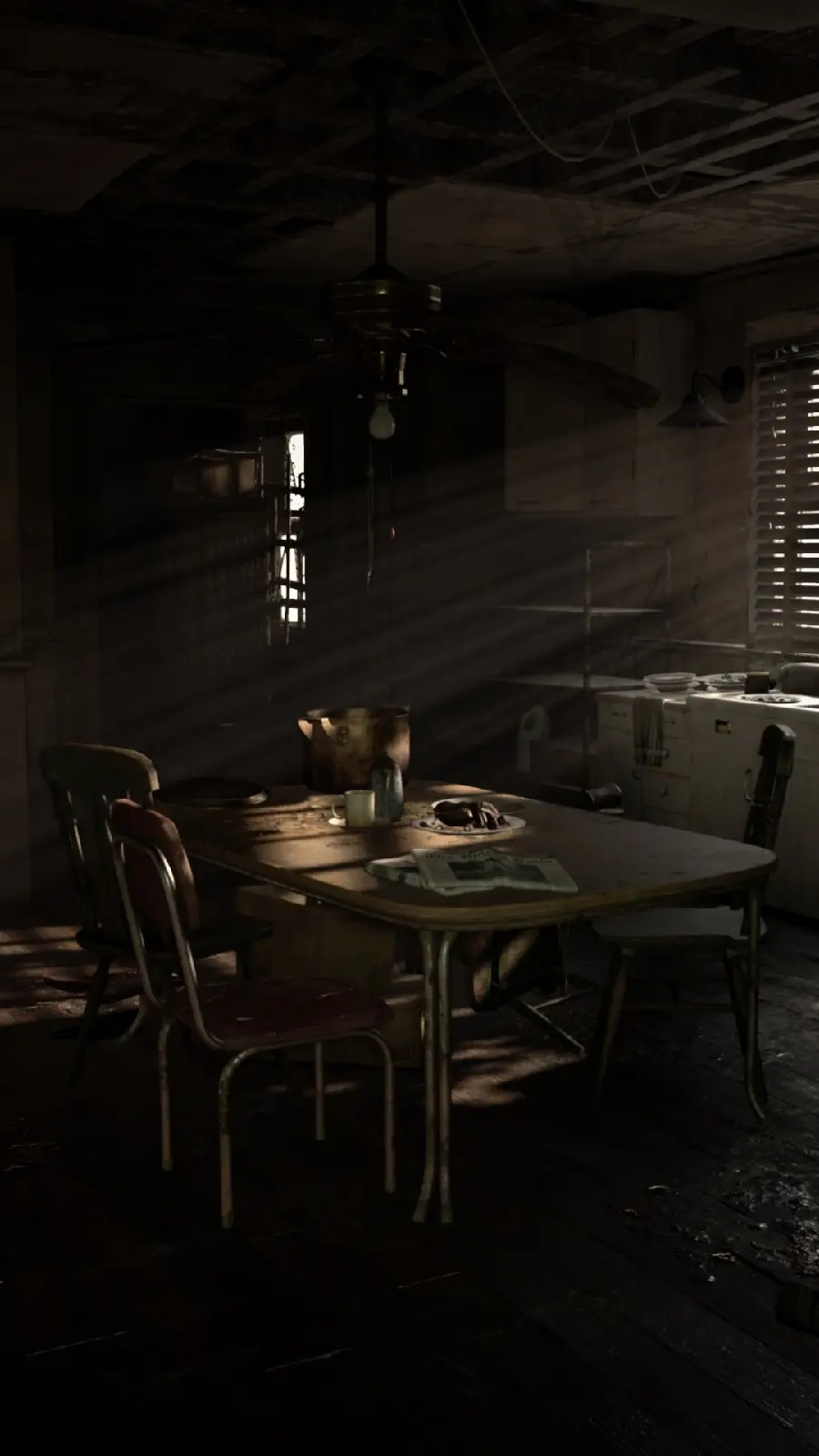 قاب عکس گیمینگ با طرح بازی resident evil 7 برای دکوراسیون دیواری