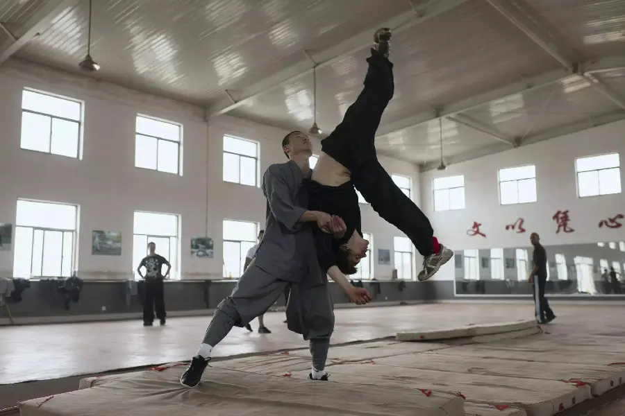 والپیپر هنری کونگ فو برای طراحی گرافیکی