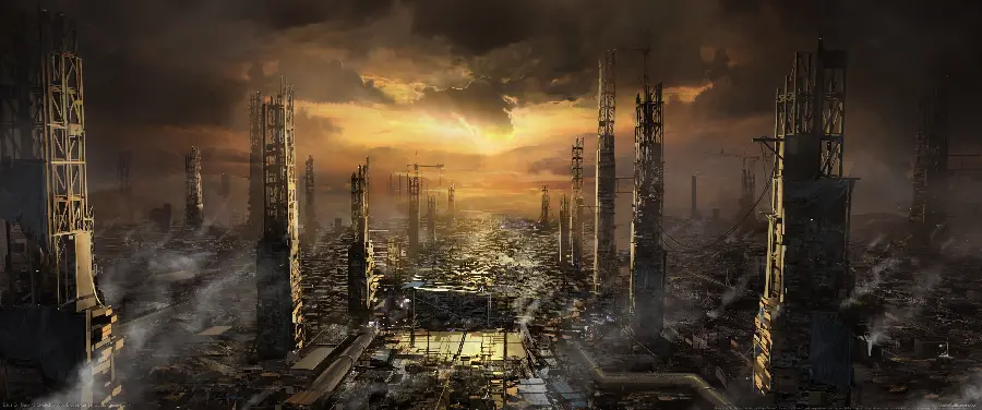 بک گراند بازی Deus Ex با کیفیت فول اچ دی و رزولوشن بالا