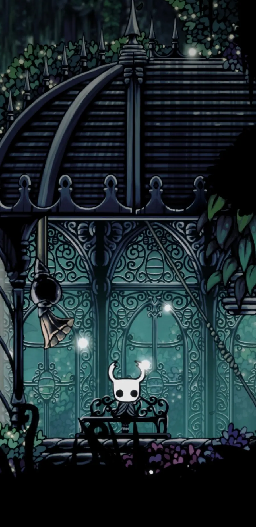 تابلو دیواری hollow knight با گارانتی مادام العمر برای اتاق بازی