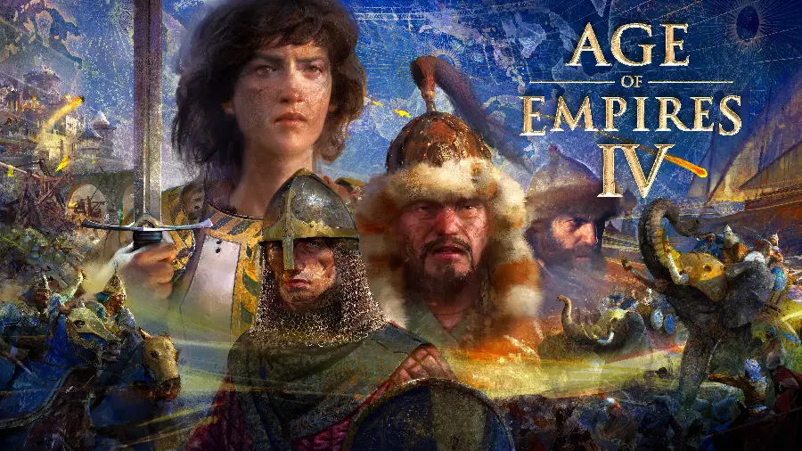 تابلو گیمینگ Age of Empires با چاپ با کیفیت بالا برای اتاق