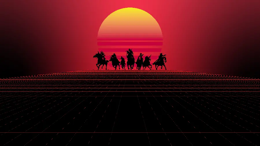 تابلو گیمینگ Red Dead Redemption با چاپ با کیفیت بالا برای اتاق