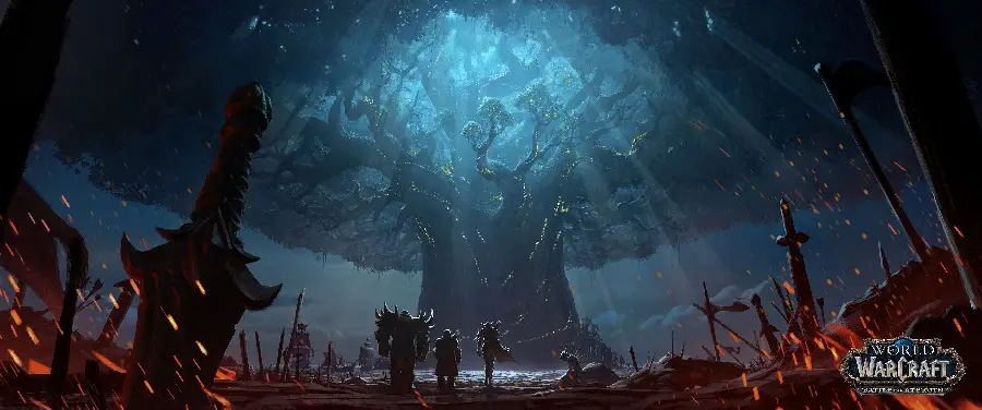 والپیپر World of Warcraft با گرافیک خیره کننده و کیفیت 4K