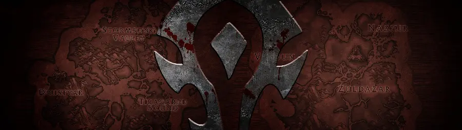 بک گراند هورد از World of Warcraft با رزولوشن 3840x1080