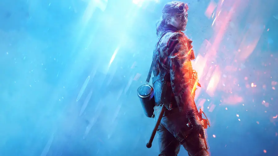 تابلو گیمینگ Battlefield V با چاپ با کیفیت بالا برای اتاق