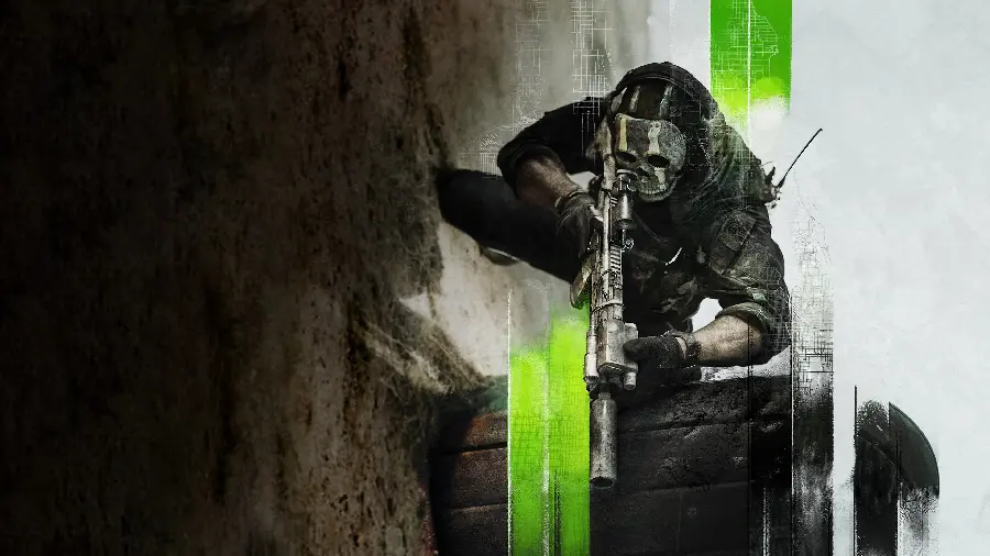 تابلو شاسی گیم Call of Duty Modern Warfare Ghost