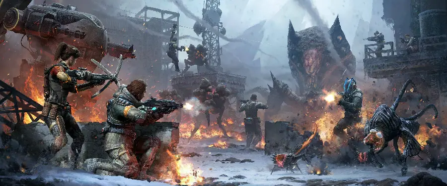 والپیپر Lost Planet با طراحی سه بعدی و کیفیت 4K