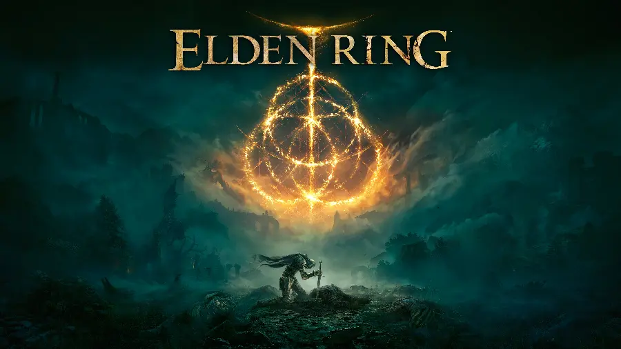 تابلو شاسی گیم Elden Ring با طراحی تاریک و چاپ باکیفیت