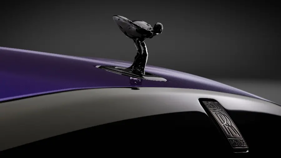 پوستر Spirit of Ecstasy با طراحی لوکس برای چاپ روی شاسی