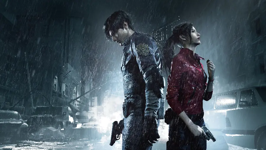 چاپ پوستر خرید تابلو شاسی بازی Resident Evil 2 با تخفیف ویژه