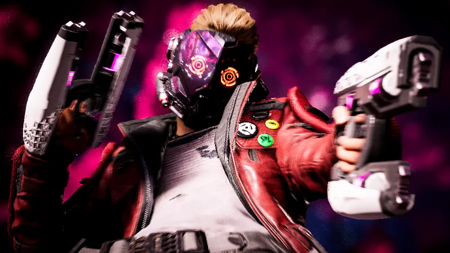 تابلو شاسی گیم Star Lord از Guardians of the Galaxy
