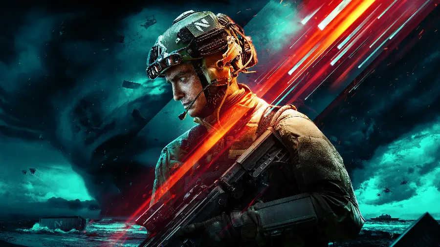 پوستر گیمینگ battlefield 2042 برای دیوار اتاق با کیفیت بالا