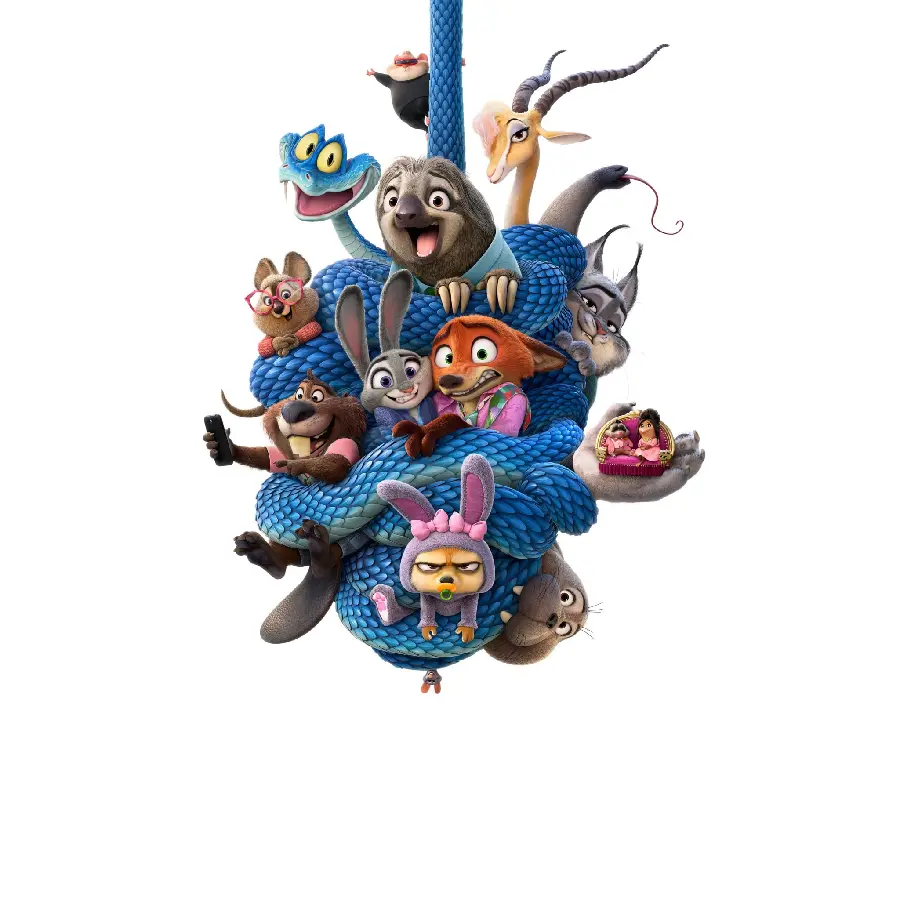 والپیپر هنری زوتوپیا ۲ با کیفیت بالا برای طراحی گرافیکی و چاپ