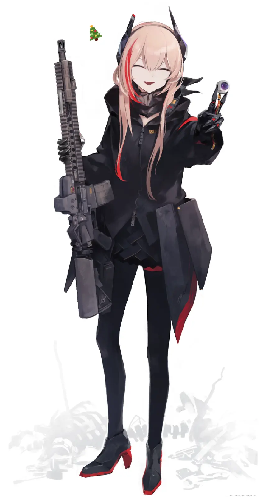 چاپ پوستر خرید تابلو گرلز فرانت لاین با طرح انیمه ای برای اتاق