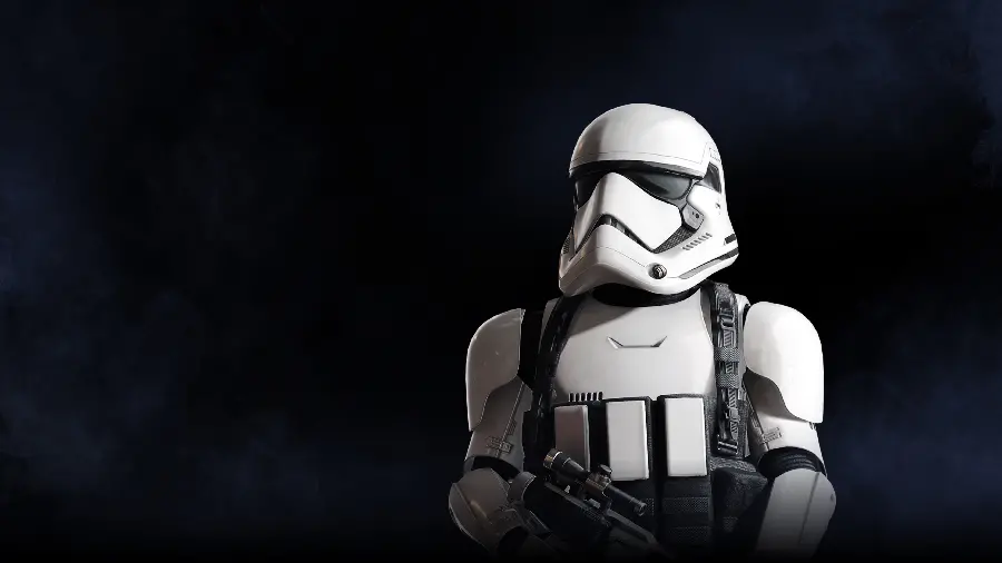 چاپ پوستر خرید تابلو Star Wars Battlefront 2 با طرح Stormtrooper
