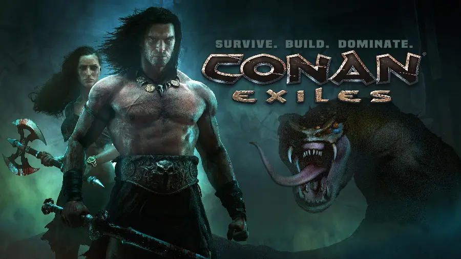 چاپ پوستر خرید تابلو شاسی Conan Exiles برای دکور گیم نت