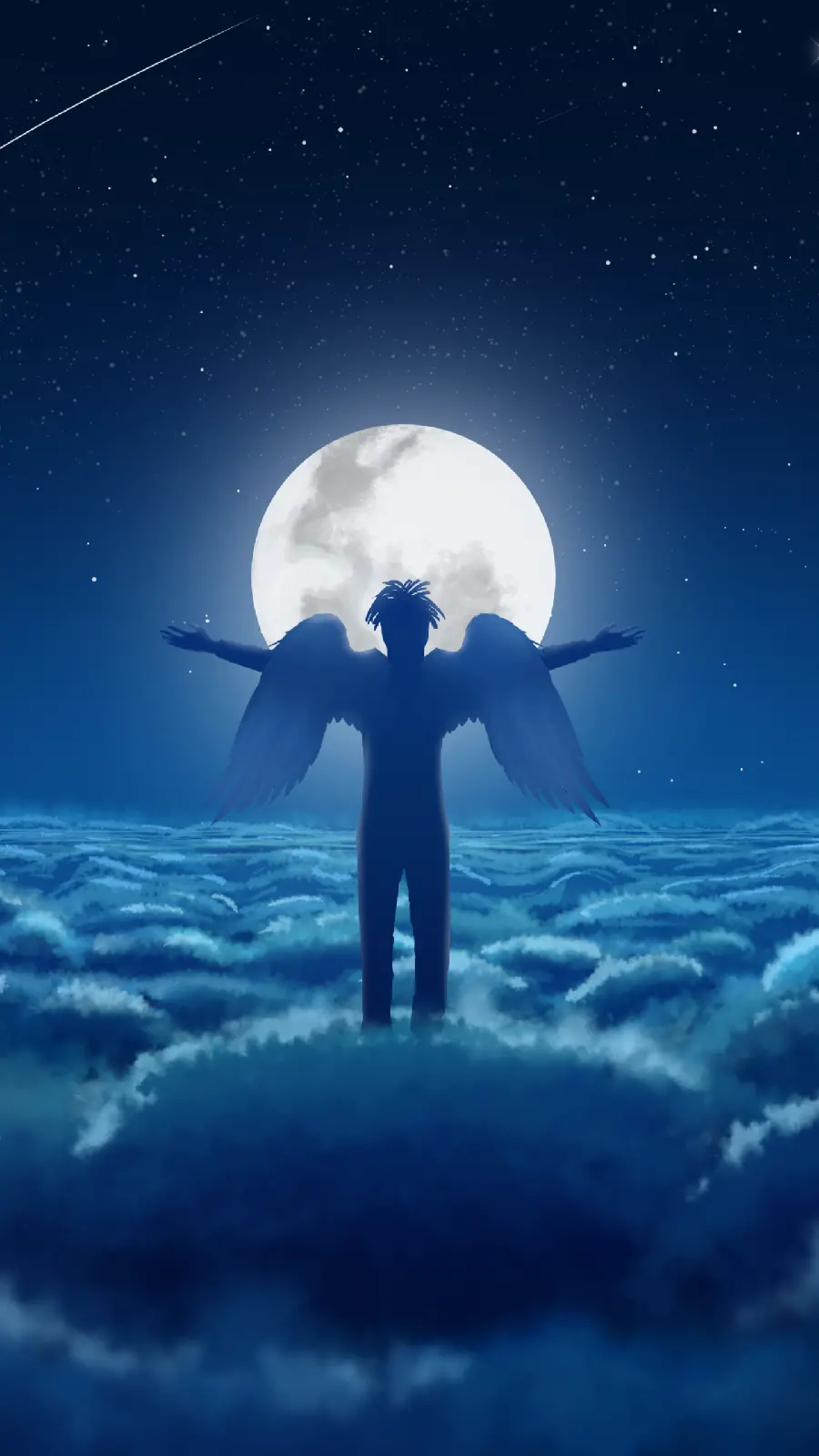 تابلو شاسی Angel برای دکوراسیون اتاق با قیمت ارزان