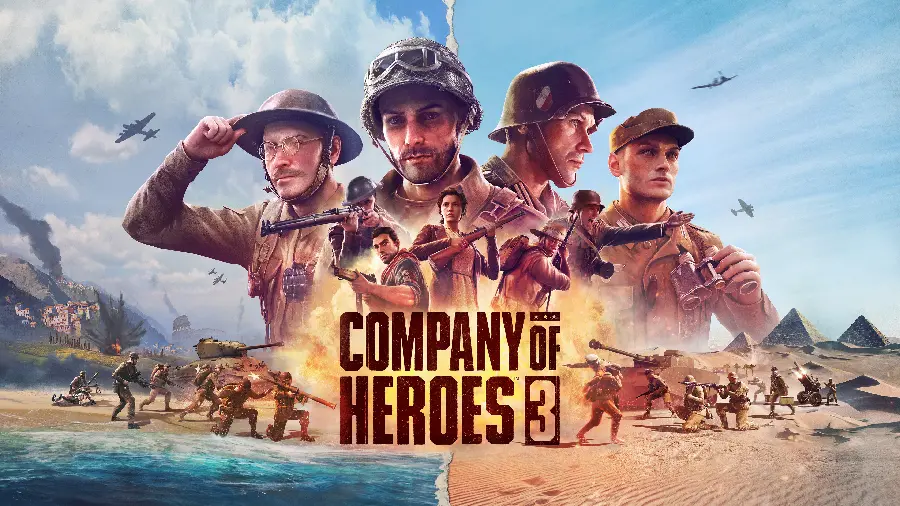 چاپ پوستر پوستر دیواری بازی Company of Heroes 3 برای اتاق با کیفیت بالا